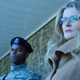 Demore Barnes, Barbara Sukowa (Ben Mark Holzberg/Syfy)